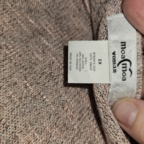 Moa Moa Womans Blouse Size 1X - Picture 12 of 14